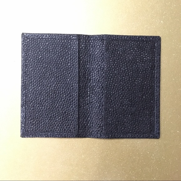 BARNEYS NEW YORK Marble Vin Lamb Business CardCase - Picture 4 of 6